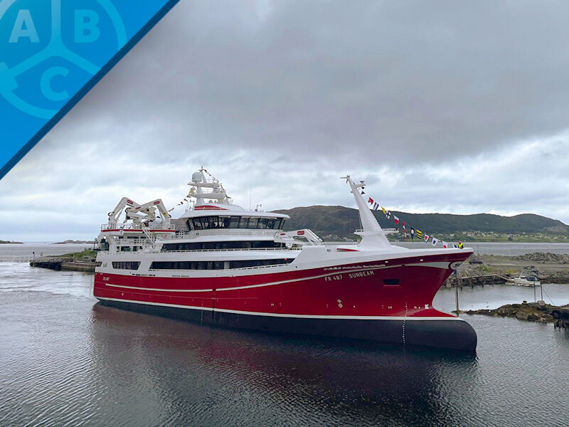 ABC-powered pelagic trawler Sunbeam christened and delivered