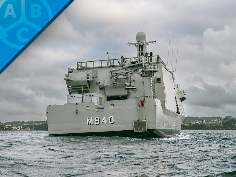 M940 Oostende officially christened: new generation of mine countermeasure vessels strengthens maritime security